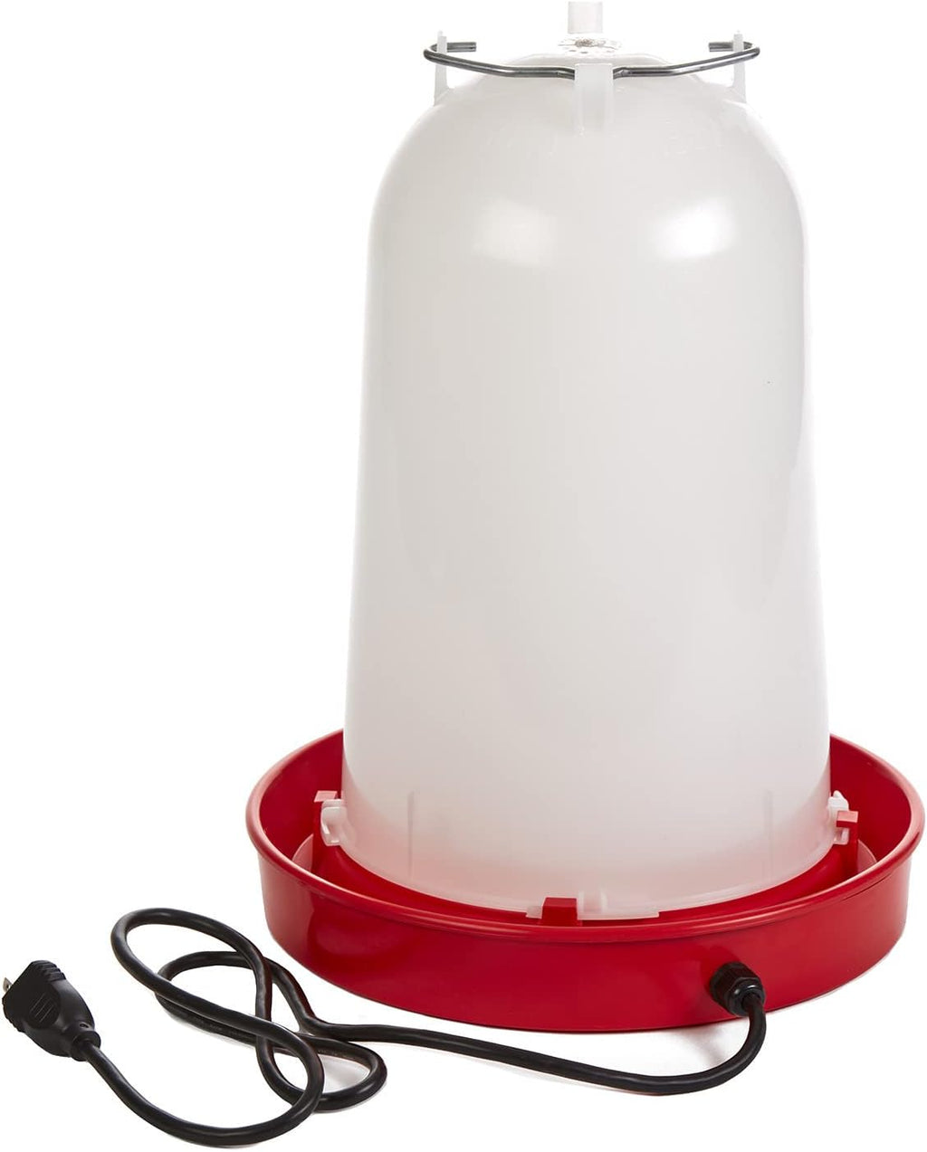 API Heated Chicken or Bird Waterer Heated Poultry Waterer, 3 Gallon