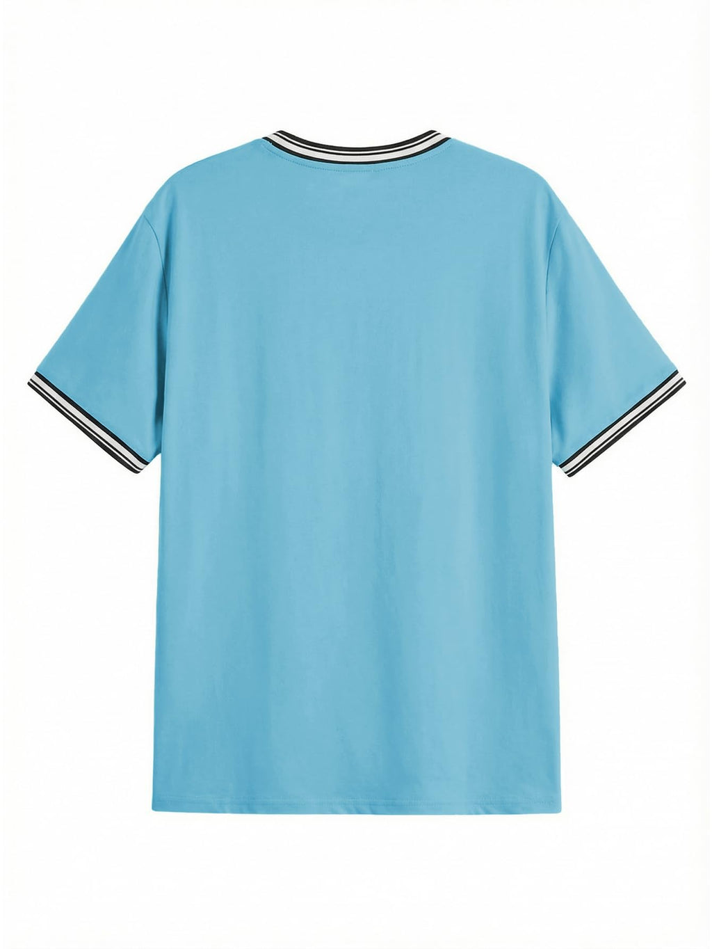 SOLY HUX Men's Crown Graphic Tshirt Short Sleeve Tees Summer Tops | Letter Print, Crew Neck, Striped Trim