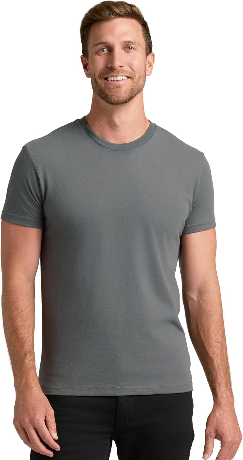 True Classic Mens T-Shirts – Short Sleeve Crew Neck T Shirts for Man, Cotton Blend Plain Novelty Men's T-Shirts