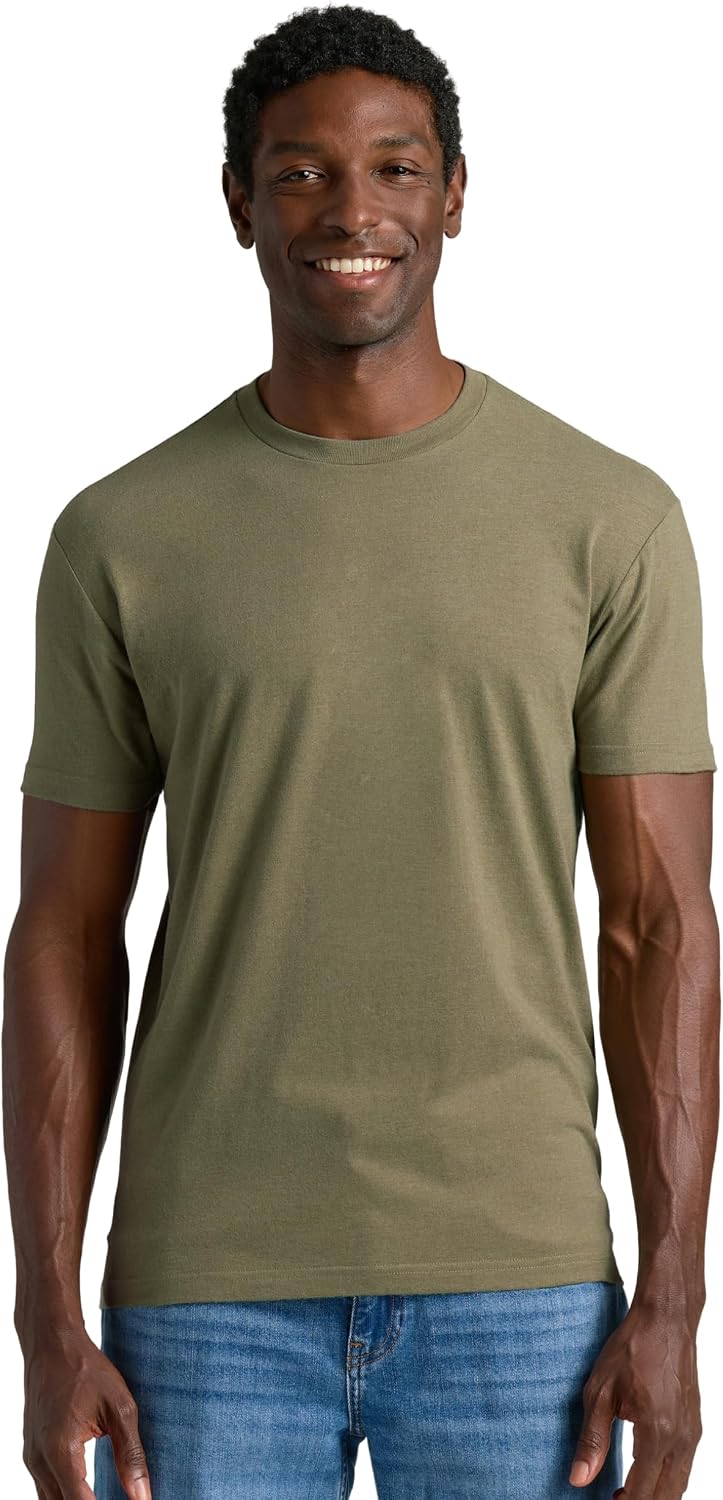 True Classic Mens T-Shirts – Short Sleeve Crew Neck T Shirts for Man, Cotton Blend Plain Novelty Men's T-Shirts