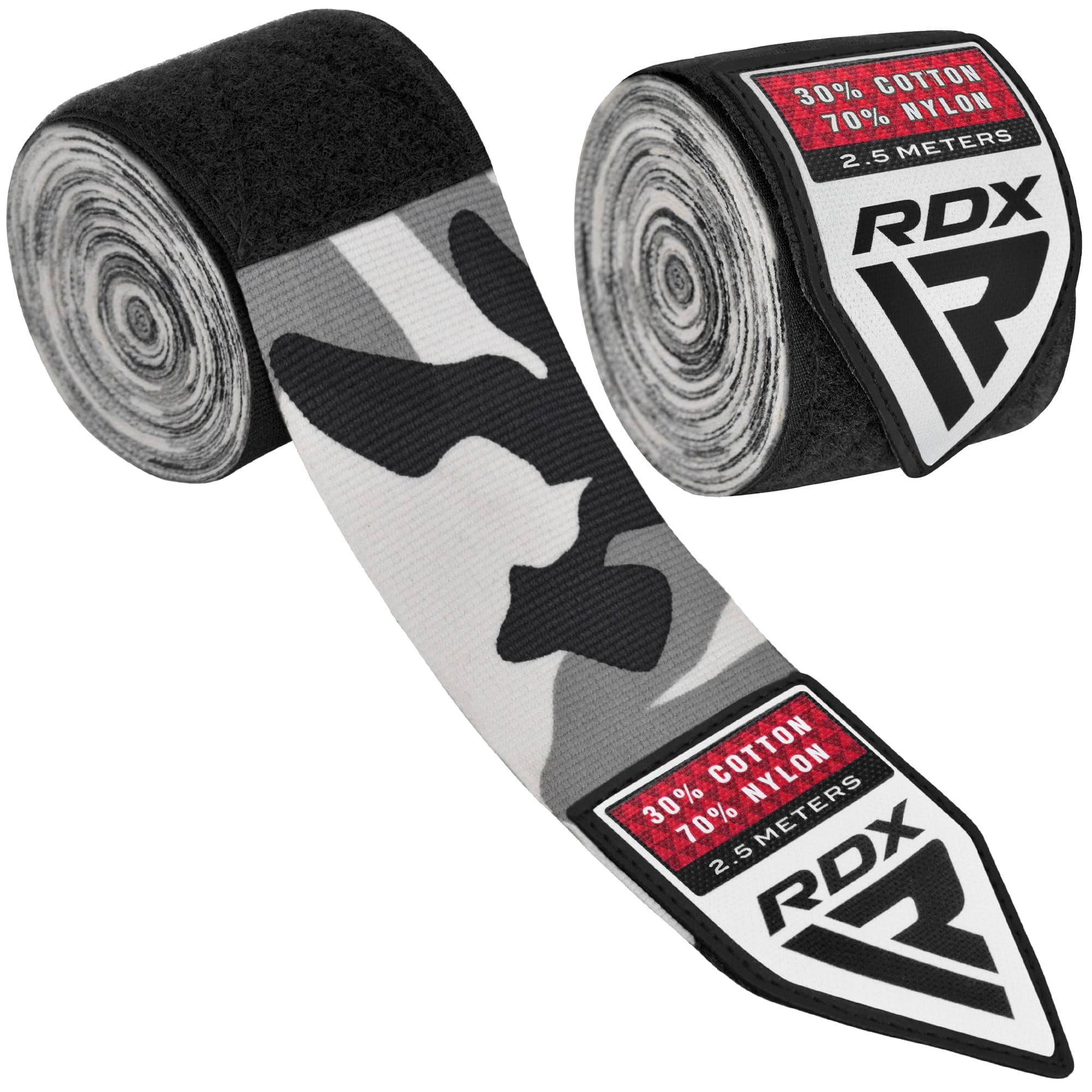 RDX Boxing Wraps Kids 2.5M Inner Gloves, Elasticated Thumb Loop Bandages, Junior Under Mitts Hand Fist Protector Wrist Support Straps, Muay Thai MMA Kickboxing Martial Arts Speed Bag Punching Training