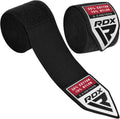 RDX Boxing Wraps Kids 2.5M Inner Gloves, Elasticated Thumb Loop Bandages, Junior Under Mitts Hand Fist Protector Wrist Support Straps, Muay Thai MMA Kickboxing Martial Arts Speed Bag Punching Training