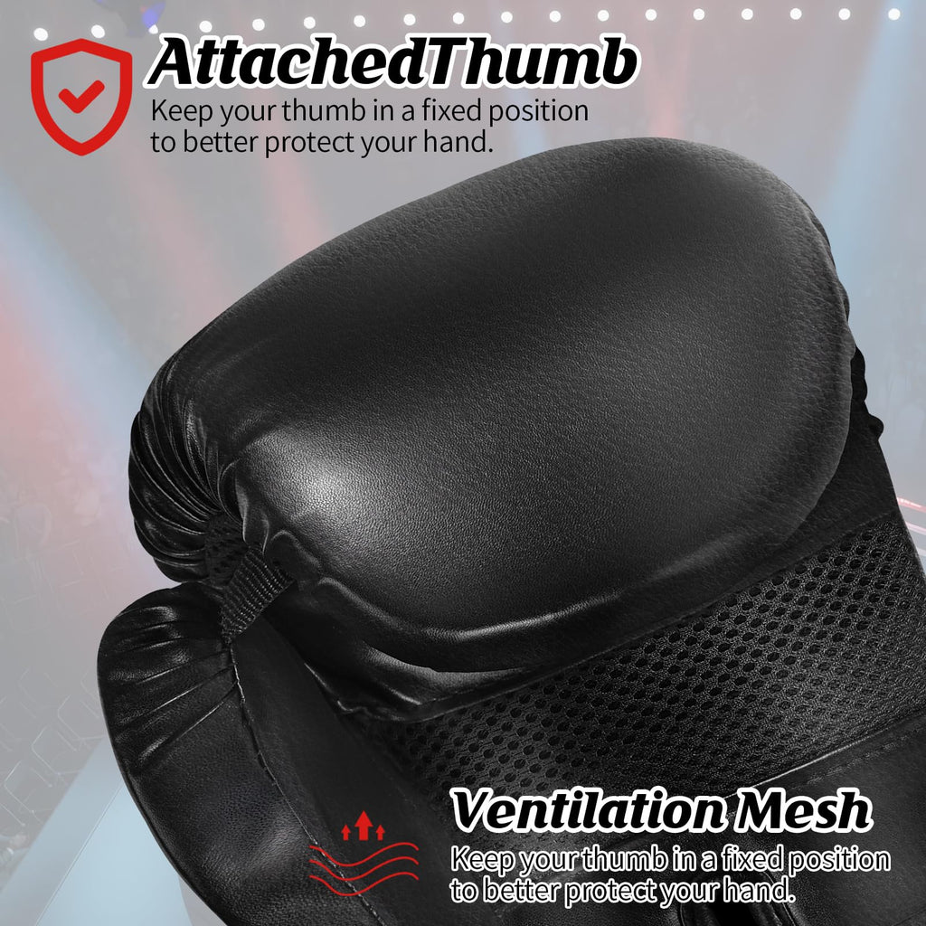 Boxing Gloves for Men Women, Training Sparring Boxing Gloves, Heavy Punching Bag Workout Gloves for Boxing Kickboxing Muay Thai Mixed Martial Arts MMA Training