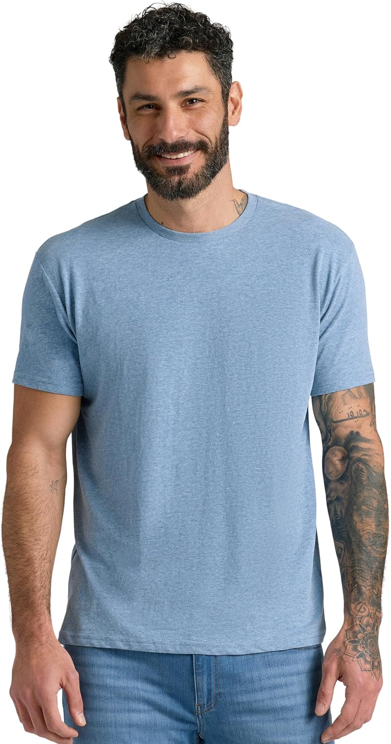 True Classic Mens T-Shirts – Short Sleeve Crew Neck T Shirts for Man, Cotton Blend Plain Novelty Men's T-Shirts