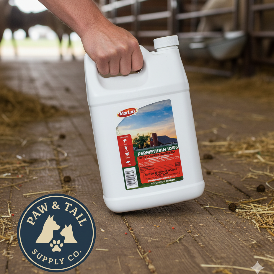 Martin's Permethrin 10% Liquid Concentrate Gallon