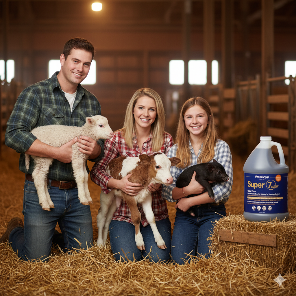 Vetericyn Plus Super 7 Navel Dip for Dogs Cats Horses Animals 1 Gallon