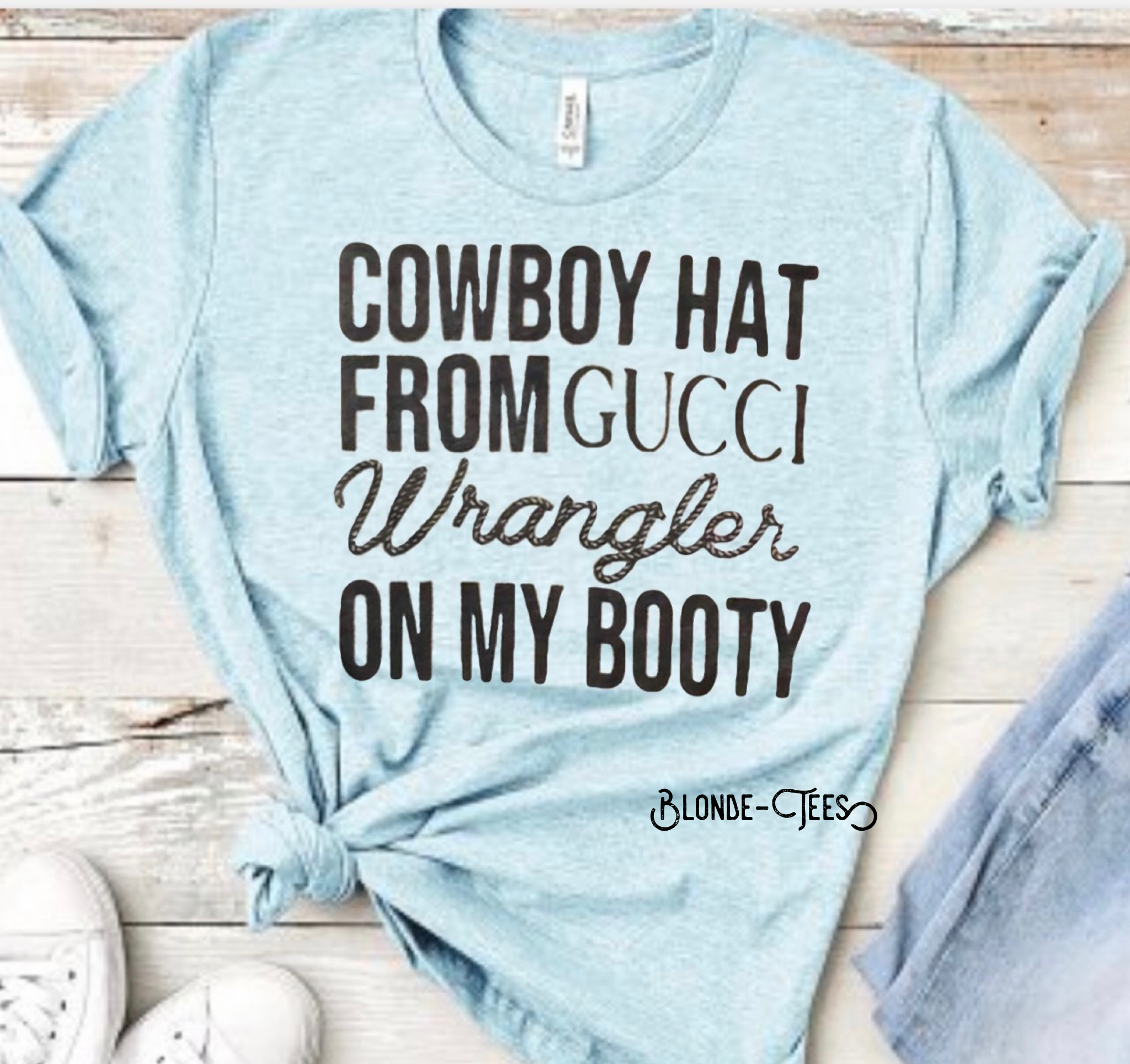 Cowboy Hat from Gucci Wrangler On my Booty