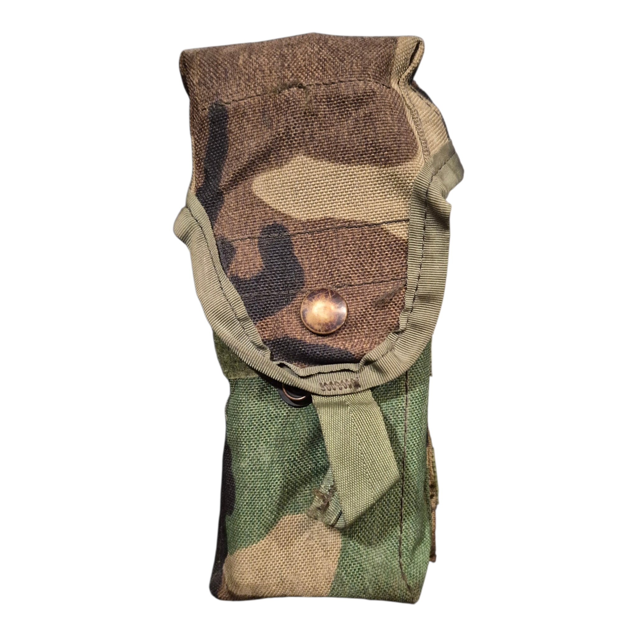 Genuine USGI M81 Woodland Double Magazine Pouch | MOLLE II Military Surplus